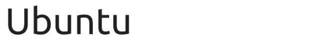 Ubuntu typeface